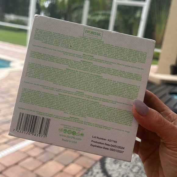 D’OR24K PRESTIGE COLLAGEN RENEWAL MASK FULL SIZE NEW LUXURY SKIN CARE HYDRATE - Picture 10 of 17